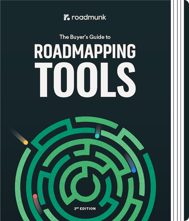 book cover of the PM's guide to roadmapping tools