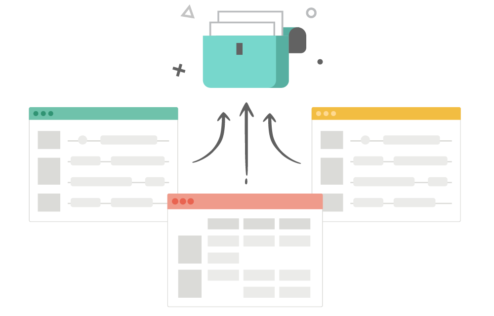 three roadmaps combined into one portfolio roadmap